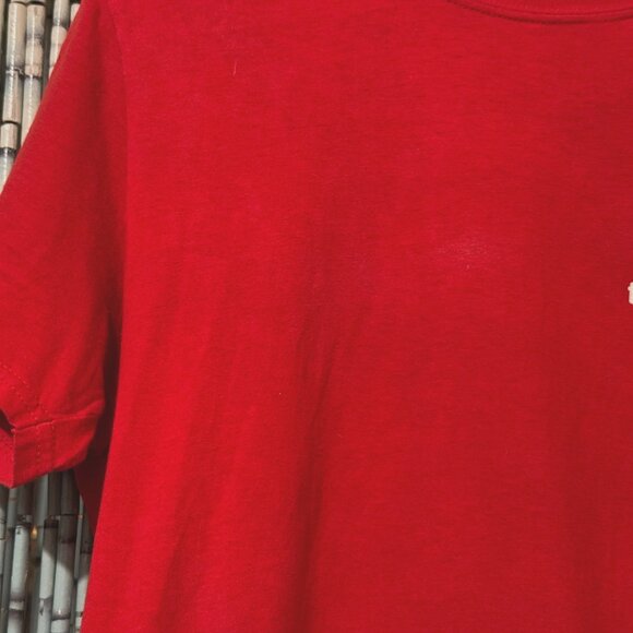 GILDAN SoftStyle 100% Cotton YMCA STAFF T-Shirt, Red, Medium - Picture 9 of 13